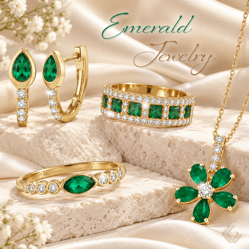 Fashion Emerald Jewelry